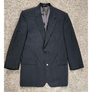 Brooks Brothers Sport Coat Blazer Men's 41 Long Pinstripe Super 100s  Brooksease